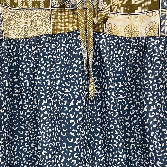 Bohemian Patchwork Print Top 2X - Picture 5 of 5